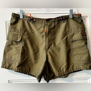 Route 66 Army Green Cargo Shorts